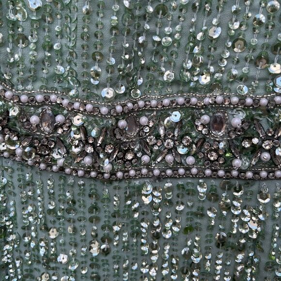 MAC DUGGAL Sequin Column Gown STYLE #10839 Mint size 10 NWT - Picture 7 of 11